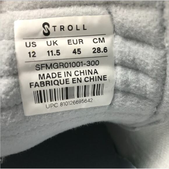 STROLL The Cruiser Leather Golf Shoe Men 12 White/Gray Timeles Versatile Stylish - Picture 11 of 12